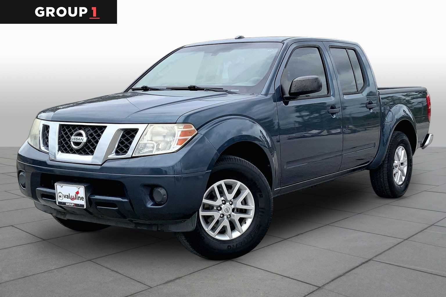 2014 Nissan Frontier SV Graphite Blue at Friendly Ford Crosby