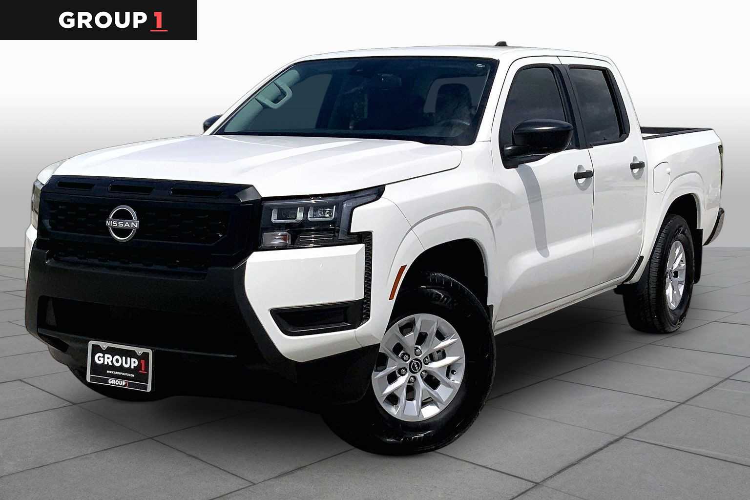 Glacier White 2026 Nissan Frontier Pickup Truck 4X2 9-Speed Automatic