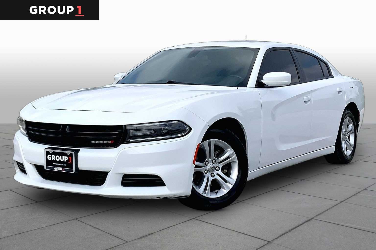 2021 Dodge Charger SXT White Knuckle Clearcoat at Lexus Southwest Houston