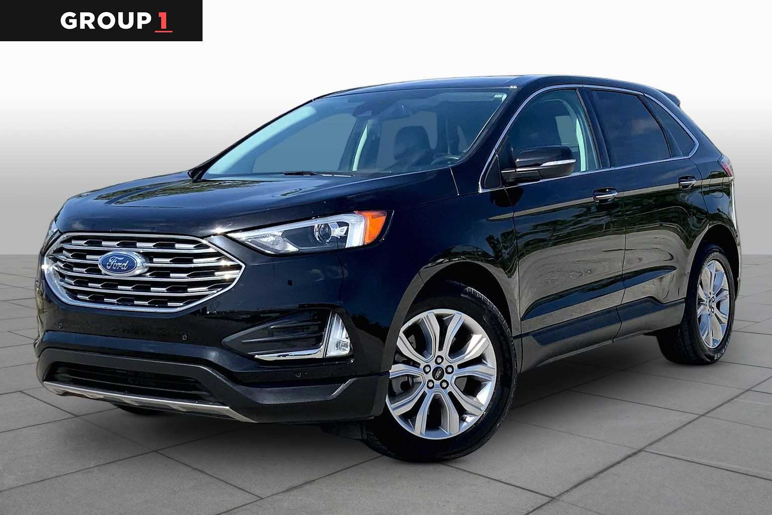 2024 Ford Edge Titanium Agate Black at Baytown Ford