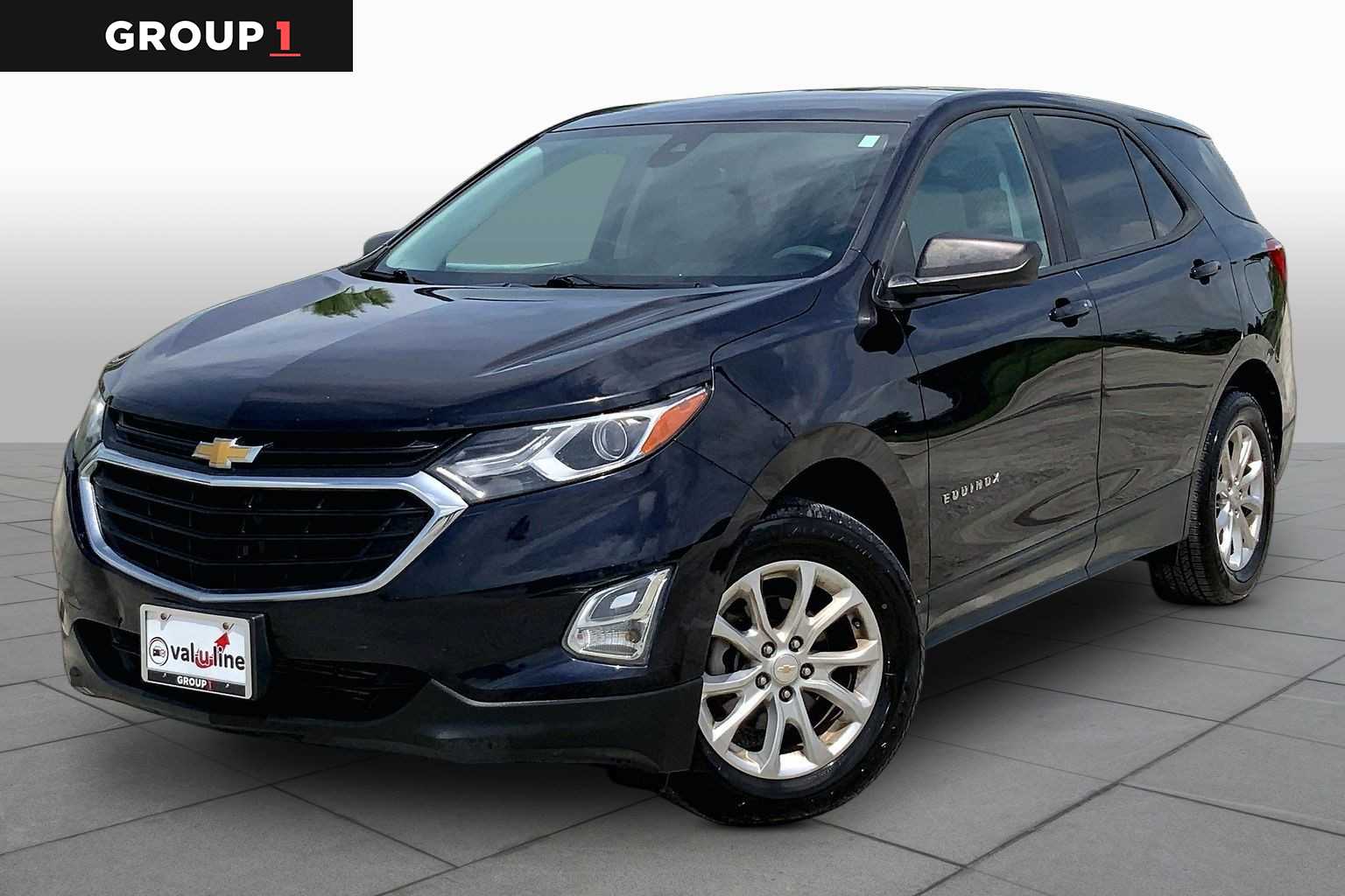 2020 Chevrolet Equinox LS Midnight Blue Metallic at Lone Star Chevrolet