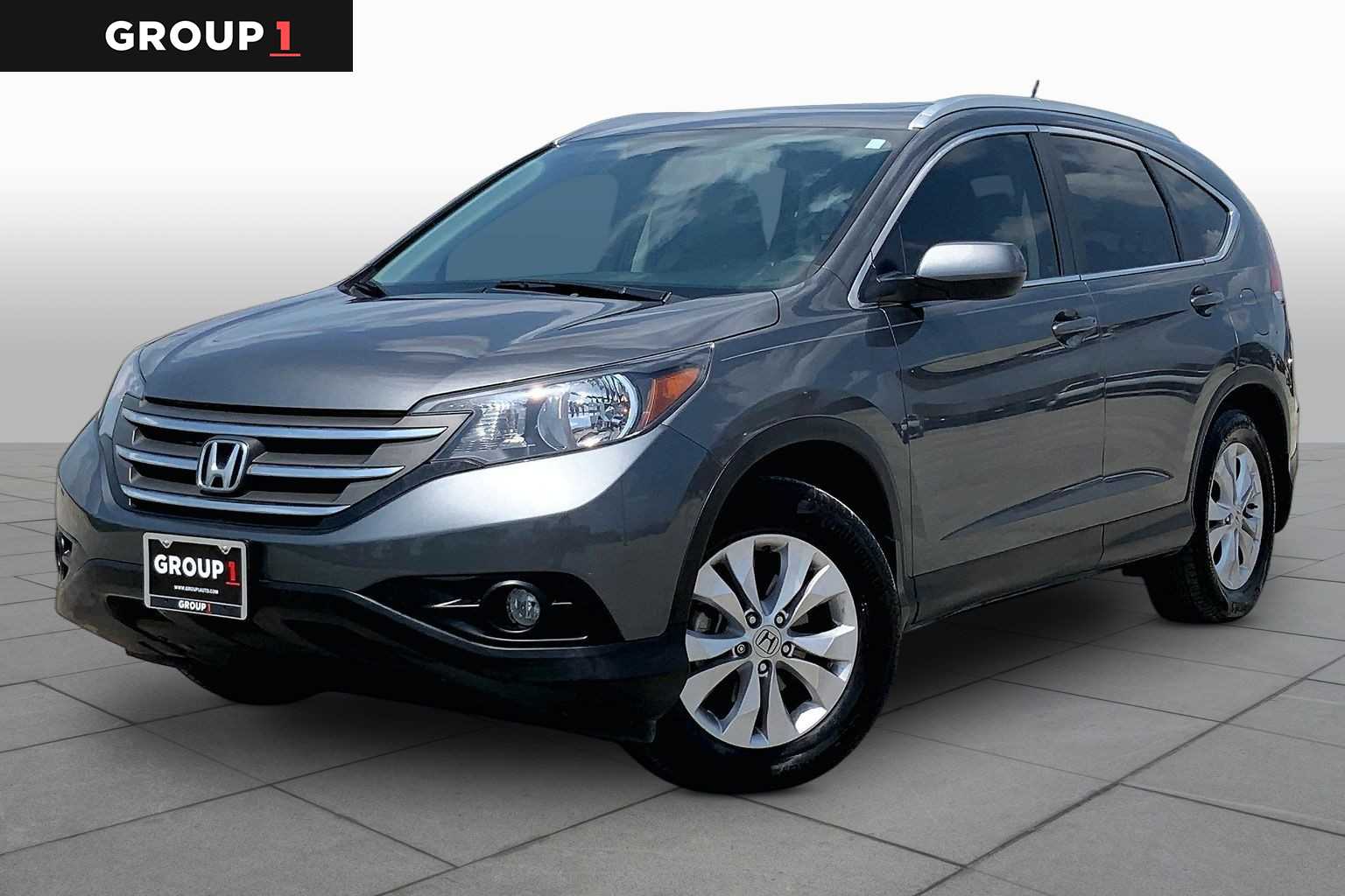 2014 Honda CR-V EX-L Polished Metal Metallic at AutoNation USA Katy