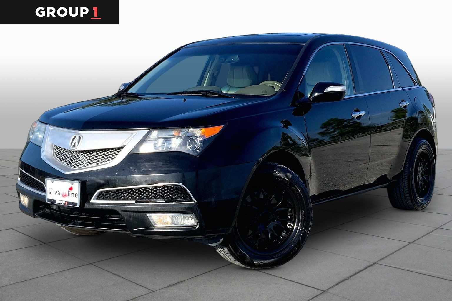 2013 Acura MDX Tech Pkg Crystal Black Pearl at Mac Haik Ford