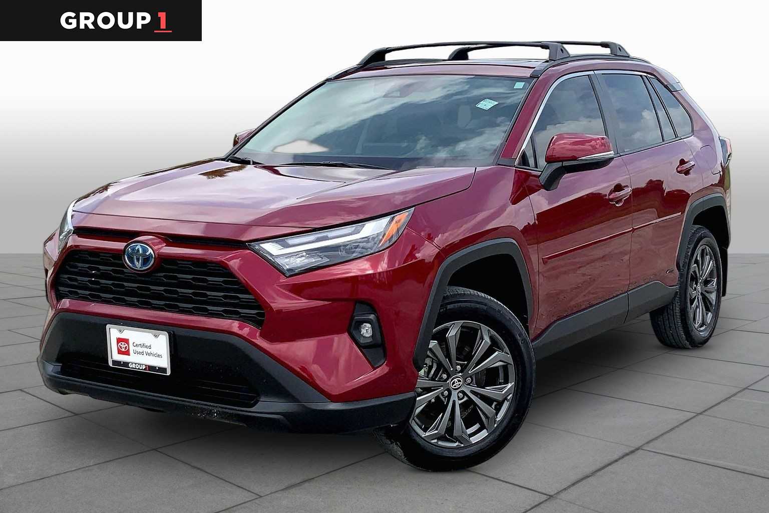 2024 Toyota RAV4 Hybrid XLE Premium Ruby Flare Pearl at AutoNation USA Houston