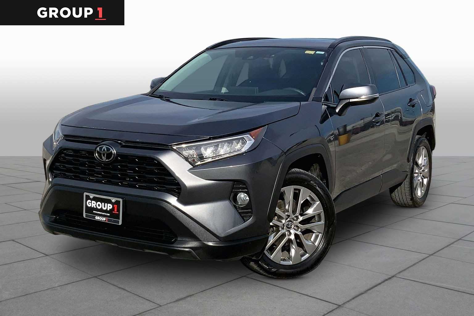 2021 Toyota RAV4 XLE Premium Magnetic Gray Metallic at Sterling McCall Nissan