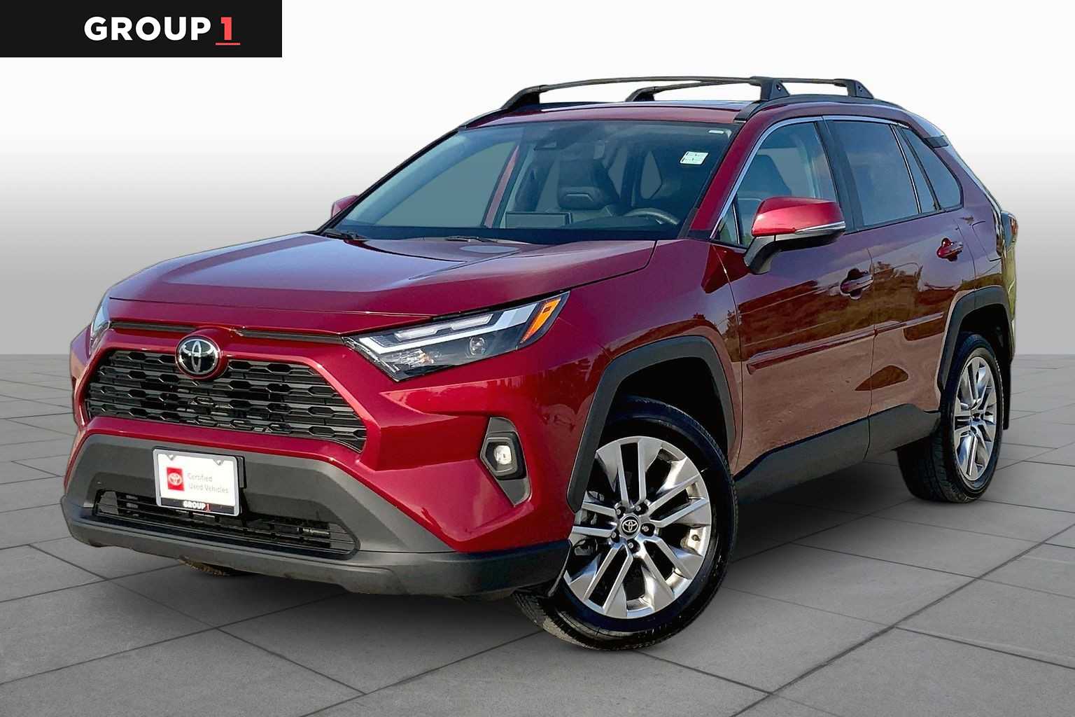2024 Toyota RAV4 XLE Premium Ruby Flare Pearl at Group 1 Toyota Southwest
