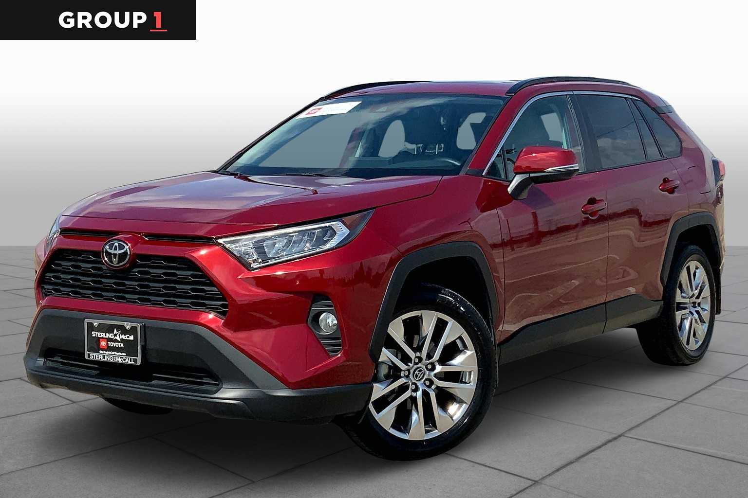 2021 Toyota RAV4 XLE Premium Ruby Flare Pearl at Group 1 Toyota Southwest