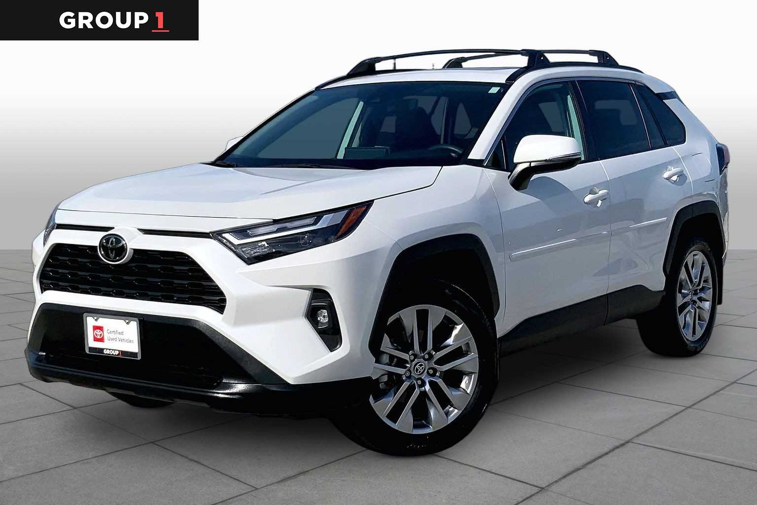 2025 Toyota RAV4 XLE Premium Wind Chill Pearl at Group 1 Toyota Southwest