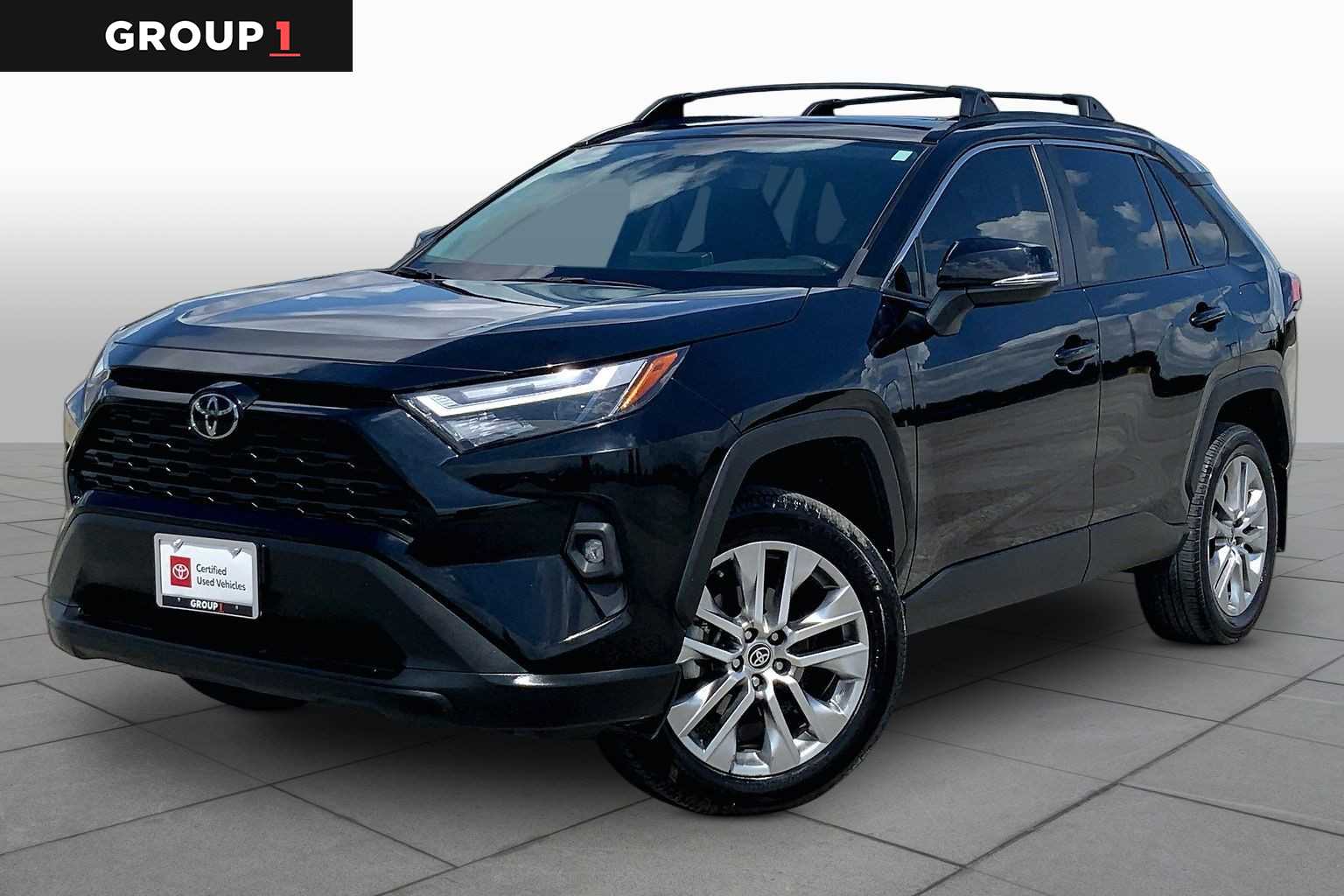 2023 Toyota RAV4 XLE Premium Midnight Black Metallic at Sterling McCall Nissan