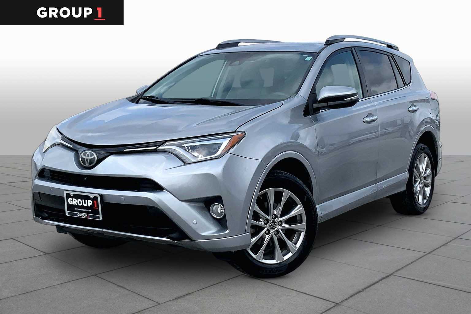 2017 Toyota RAV4 Platinum Silver Sky Metallic at Beck & Masten Kia