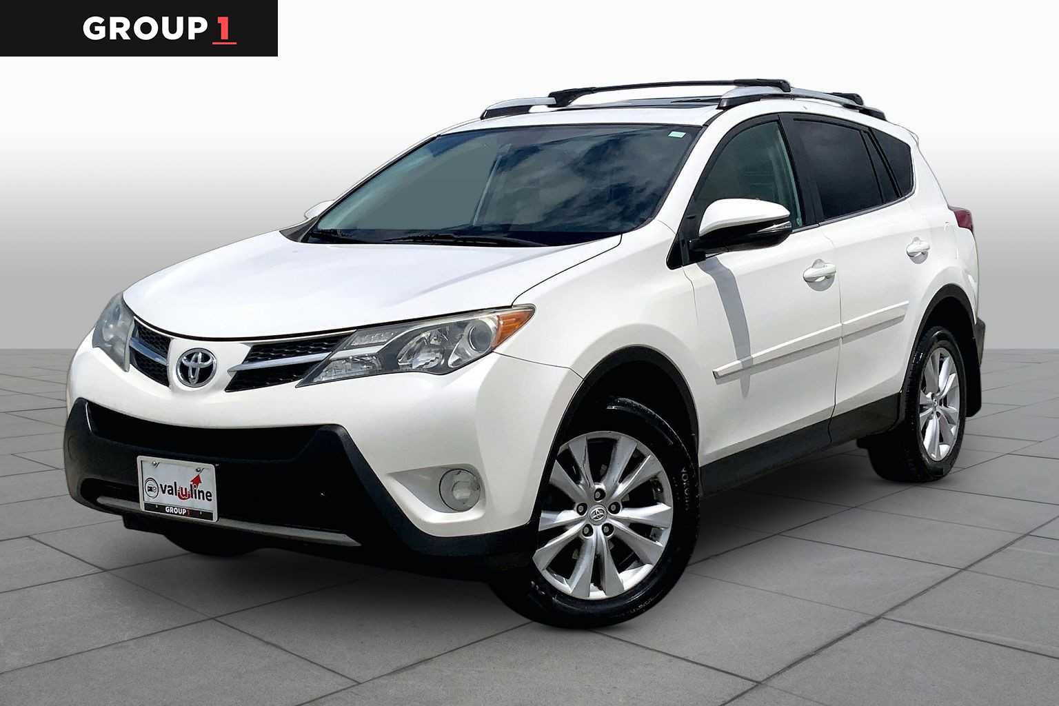 2014 Toyota RAV4 Limited Blizzard Pearl at Westside Kia