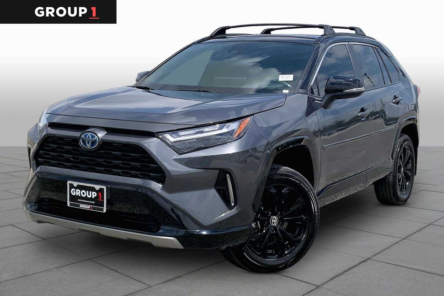2024 Toyota RAV4 Hybrid XSE Magnetic Gray Metallic/Midnight Black Metallic at Group 1 Toyota Southwest