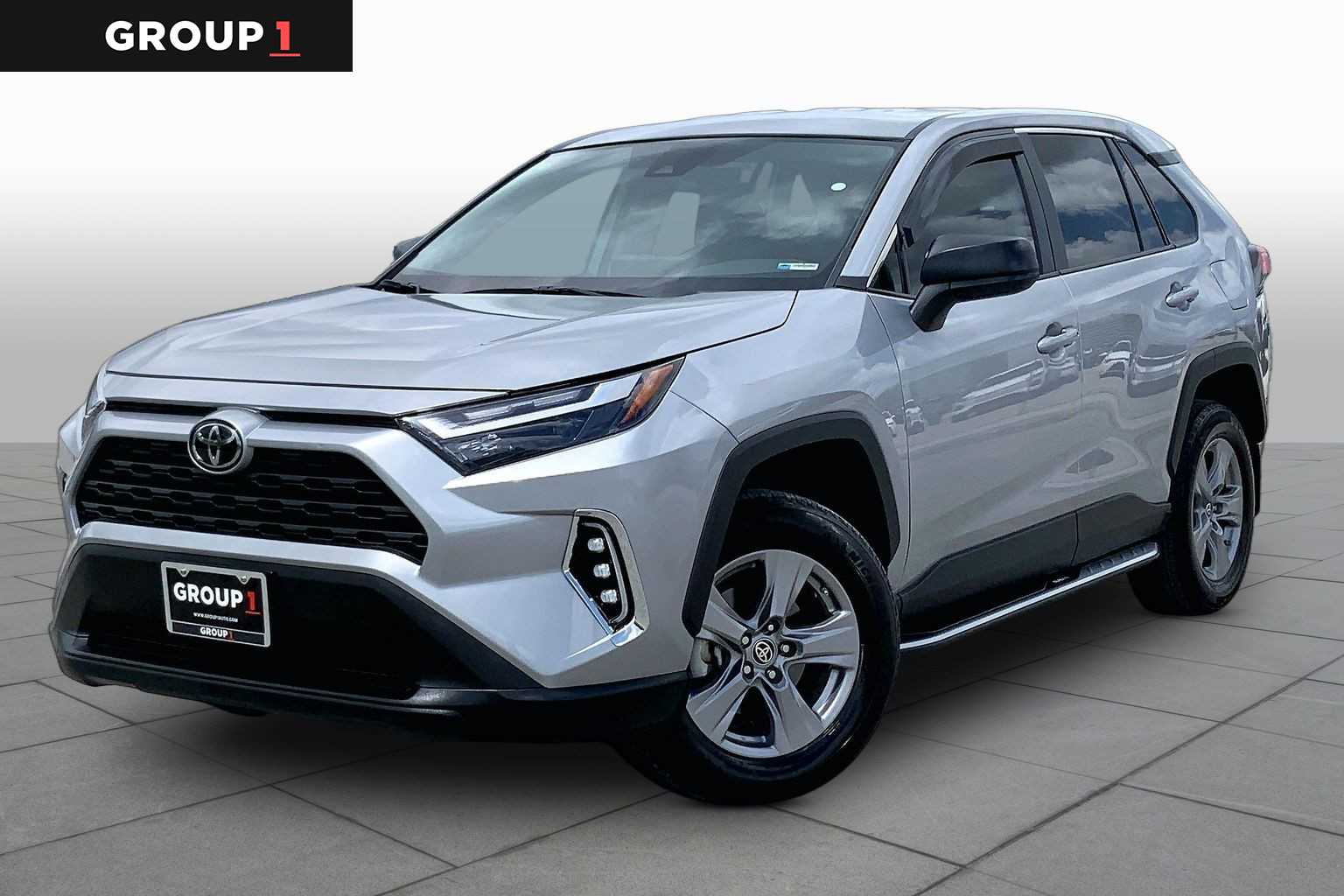 2025 Toyota RAV4 LE Silver Sky Metallic at Group 1 Toyota Southwest