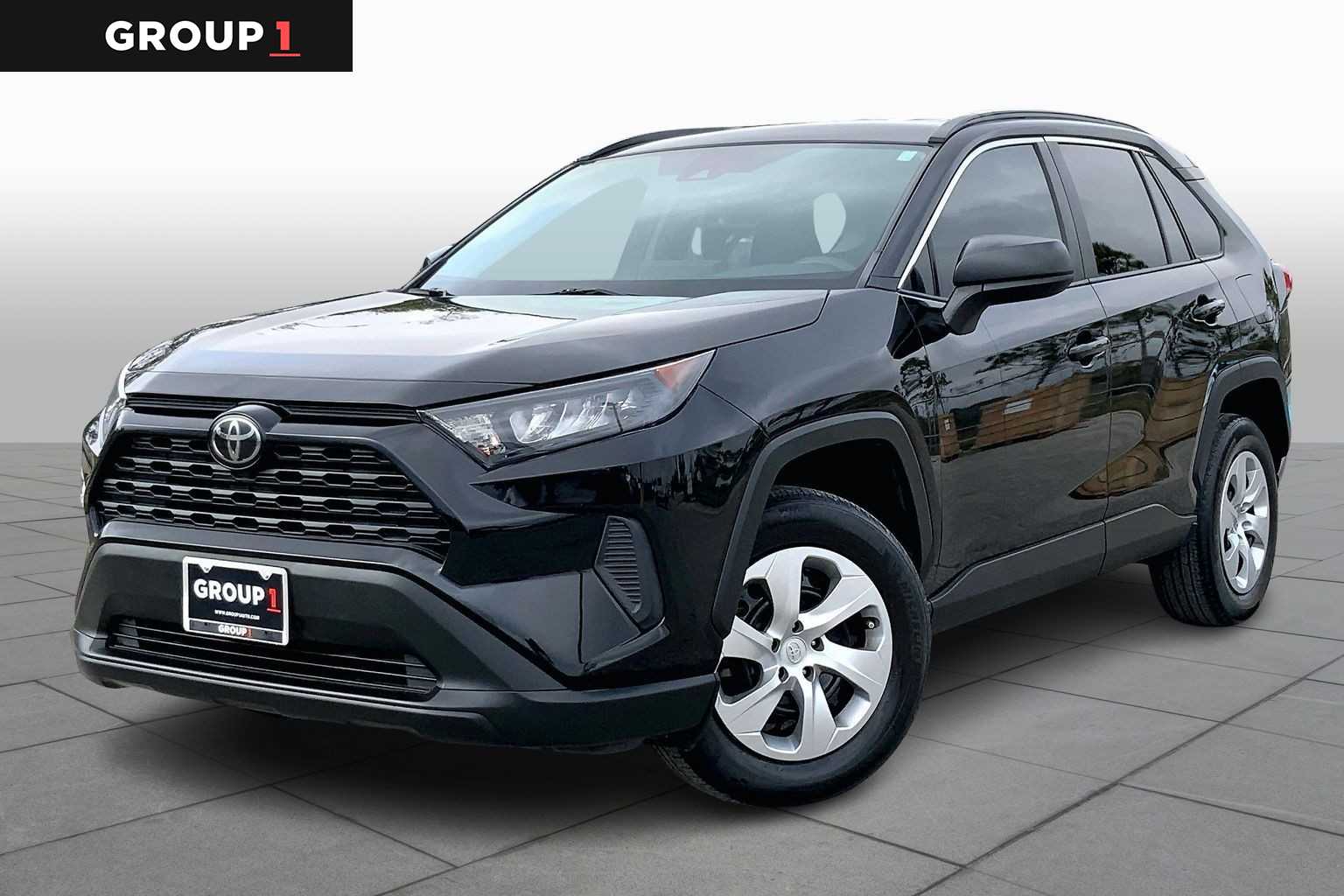 2021 Toyota RAV4 LE Midnight Black Metallic at Lexus Southwest Houston