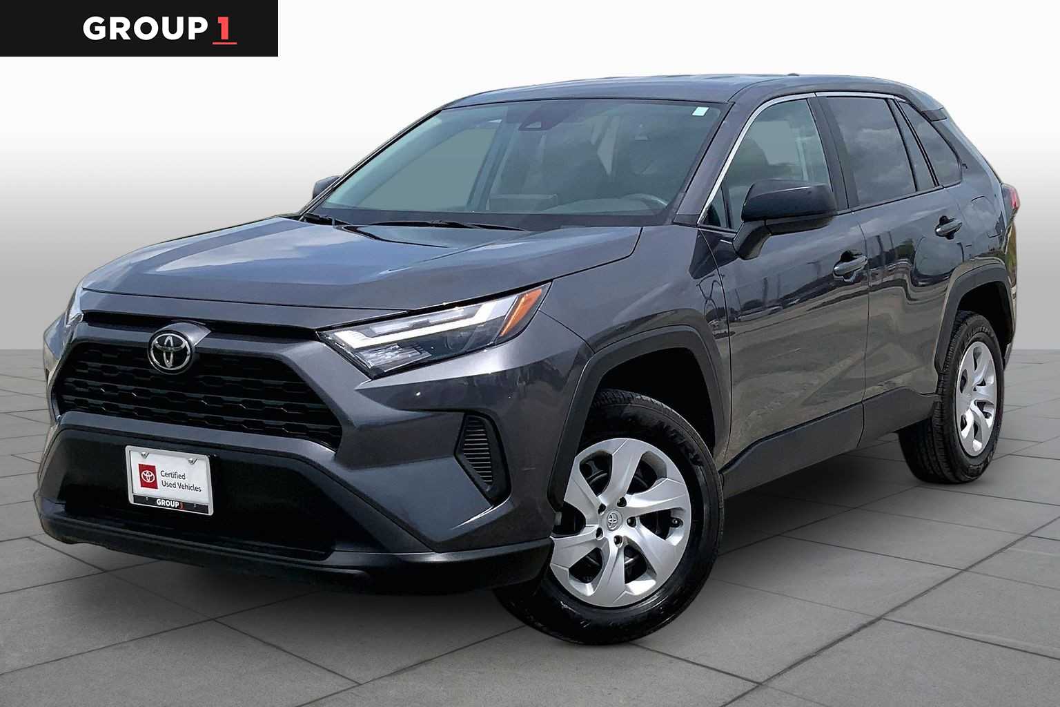 2023 Toyota RAV4 LE Magnetic Gray Metallic at Group 1 Toyota Southwest
