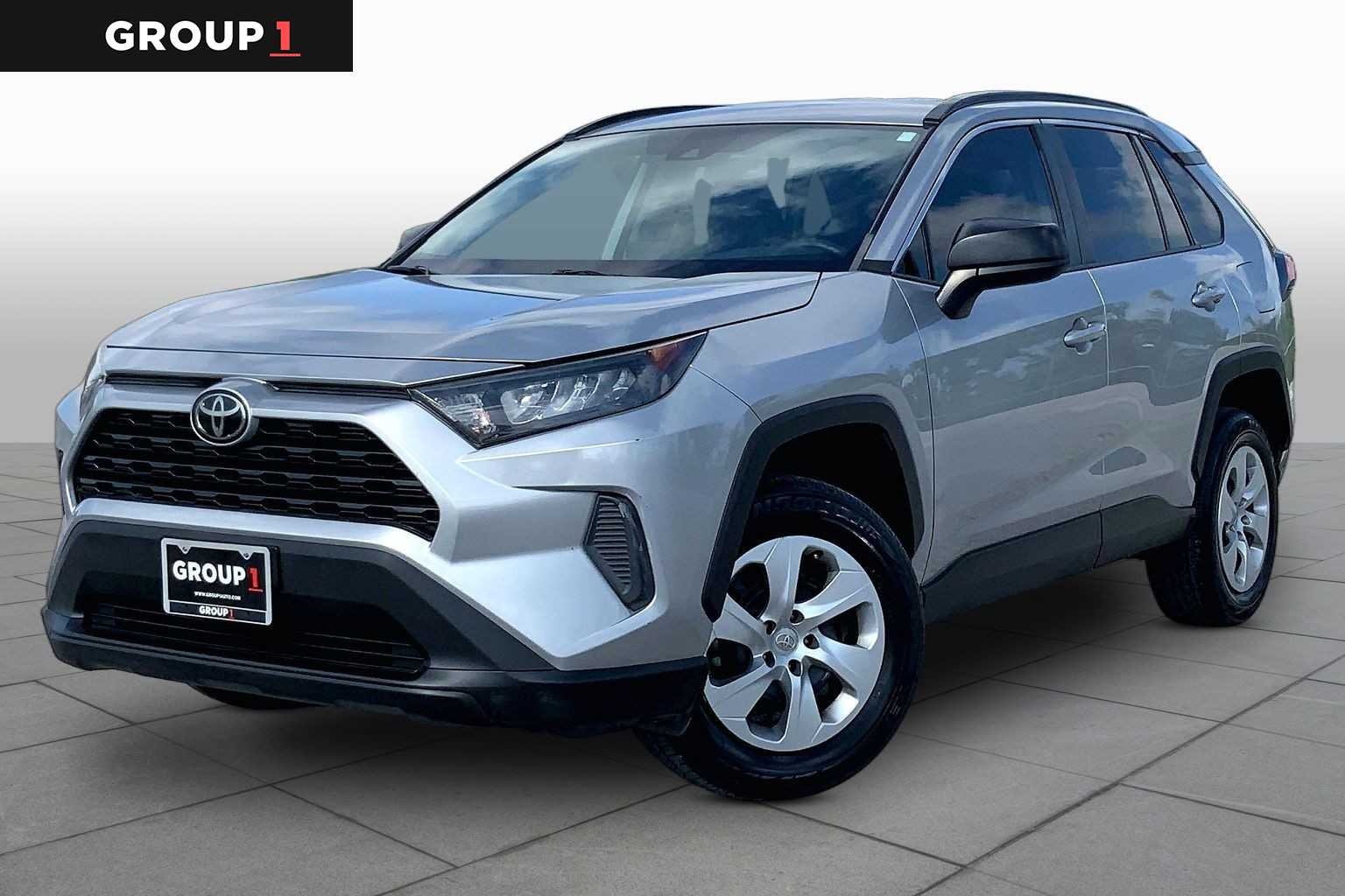 2019 Toyota RAV4 LE Silver Sky Metallic at Group 1 Toyota Southwest
