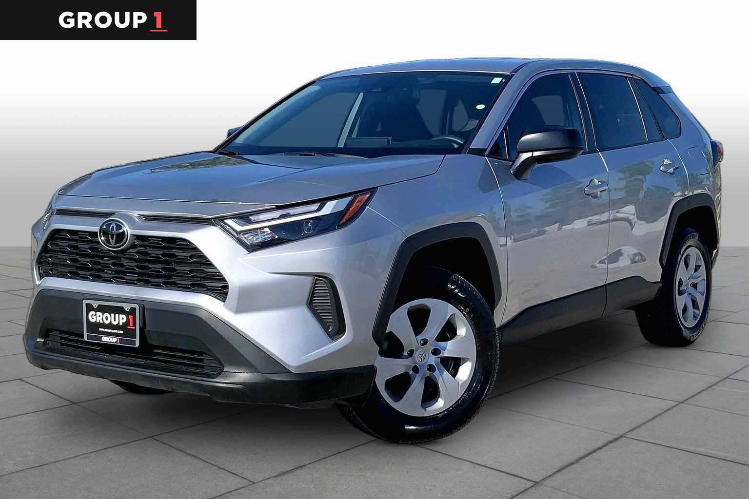2025 Toyota RAV4 LE Silver Sky Metallic at Group 1 Toyota Southwest