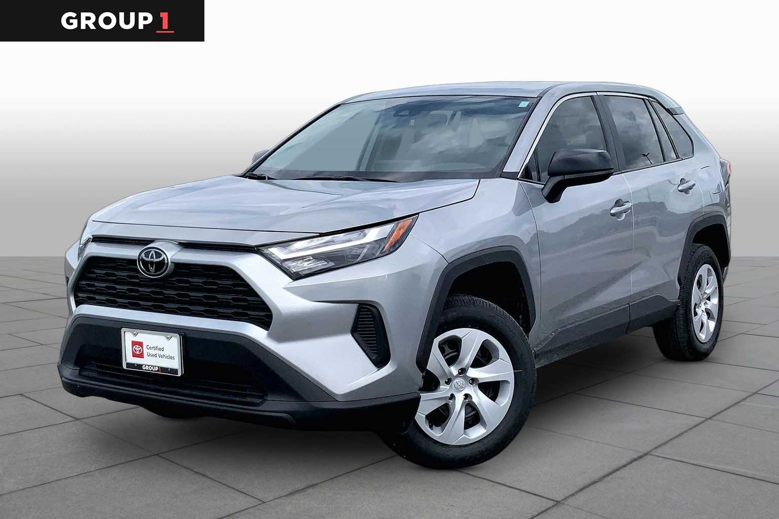 2025 Toyota RAV4 LE Silver Sky Metallic at Group 1 Toyota Southwest