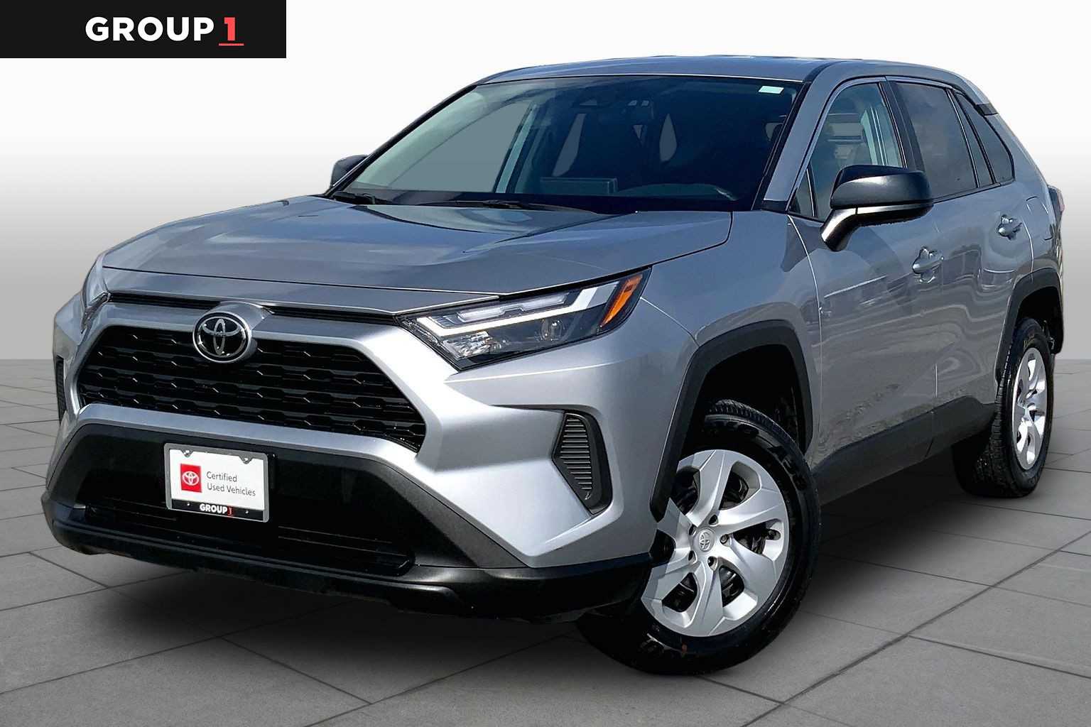 2025 Toyota RAV4 LE Silver Sky Metallic at Group 1 Toyota Southwest