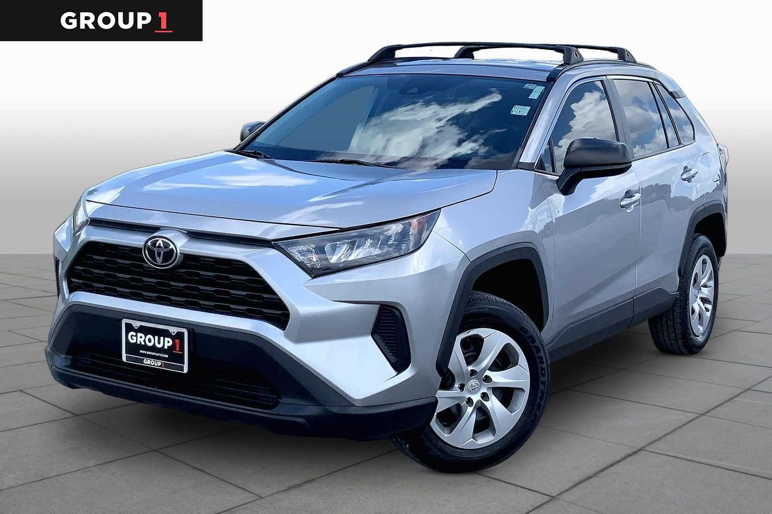 2019 Toyota RAV4 LE Silver Sky Metallic at Group 1 Toyota Southwest