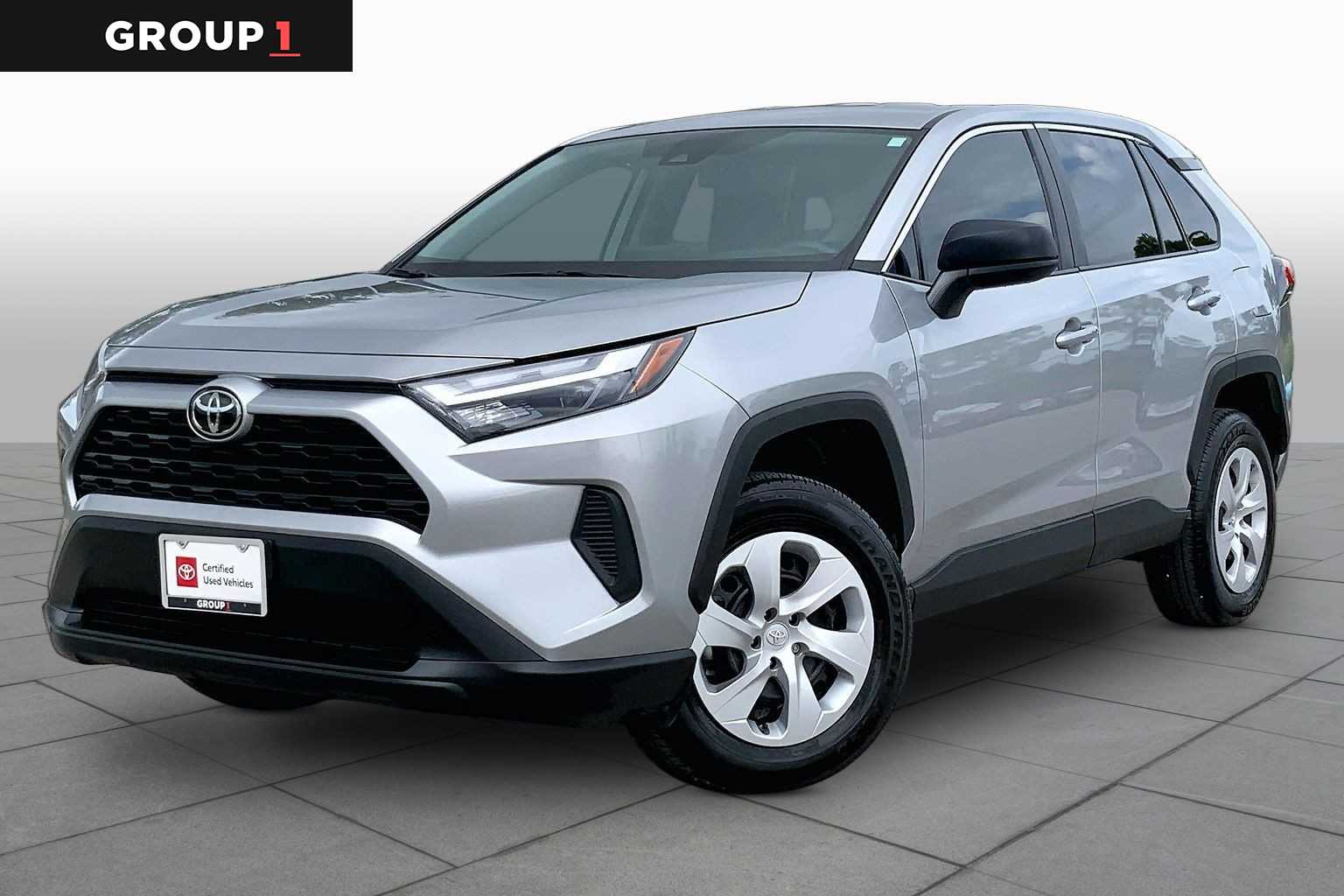 2025 Toyota RAV4 LE Silver Sky Metallic at Group 1 Toyota Southwest