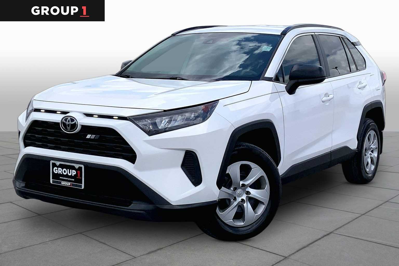 2021 Toyota RAV4 LE Super White at Lexus Southwest Houston