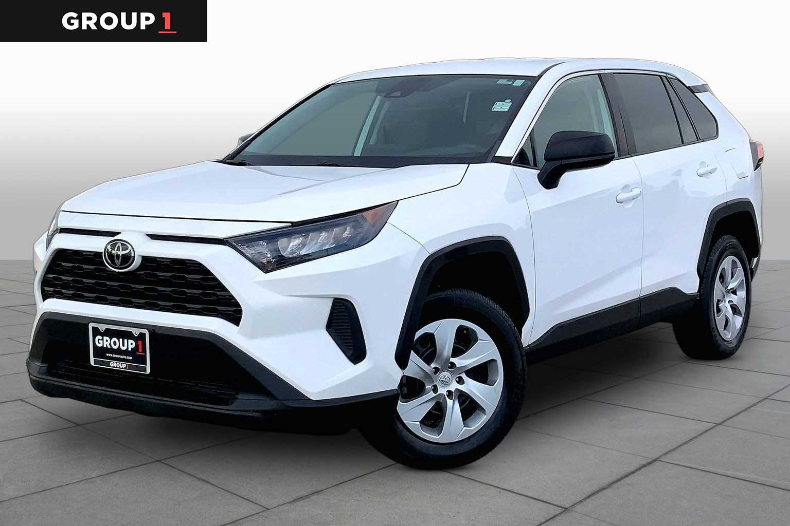 2022 Toyota RAV4 LE White at Group 1 Toyota Southwest