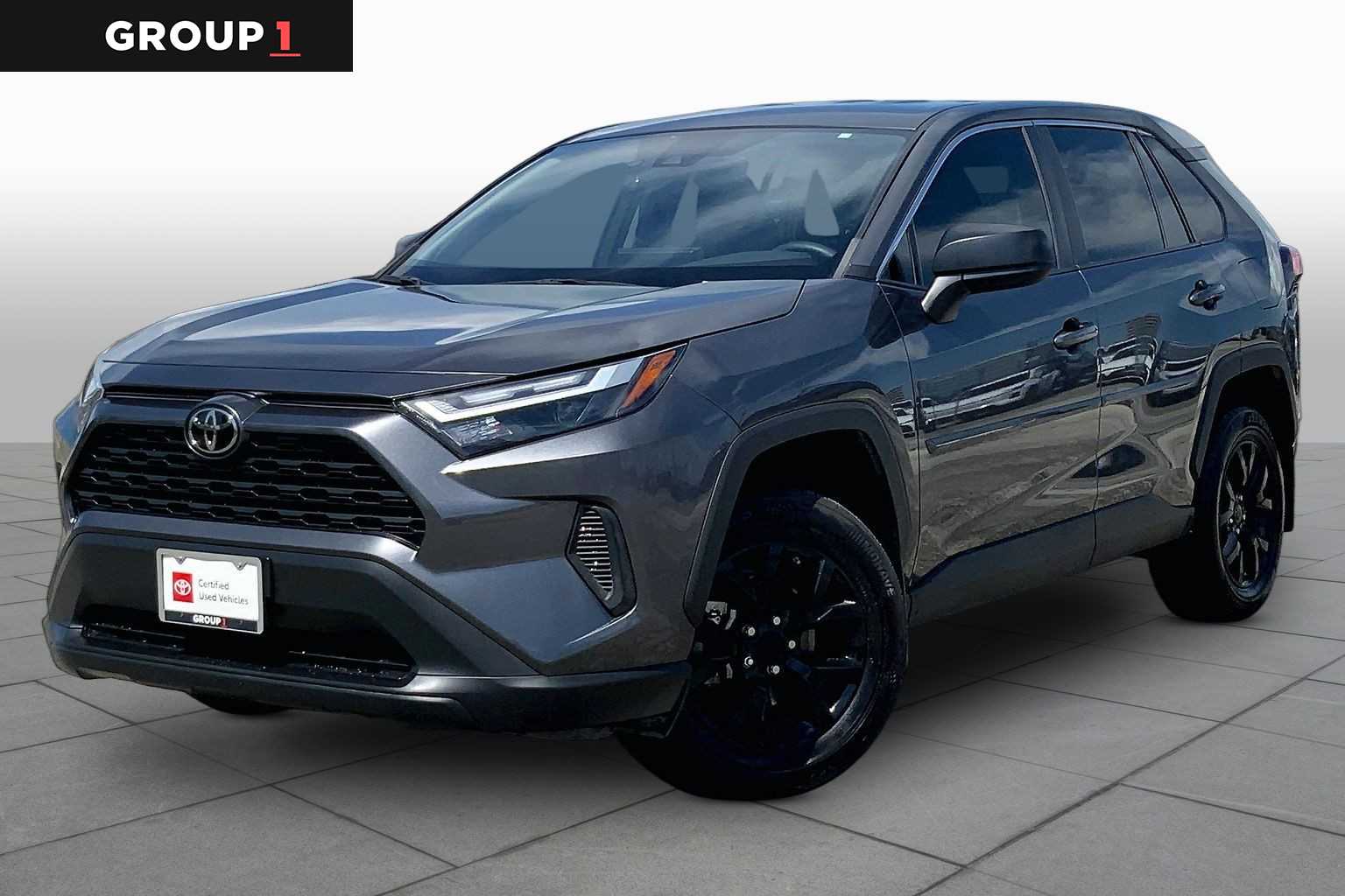 2023 Toyota RAV4 LE Magnetic Gray Metallic at HGreg Houston