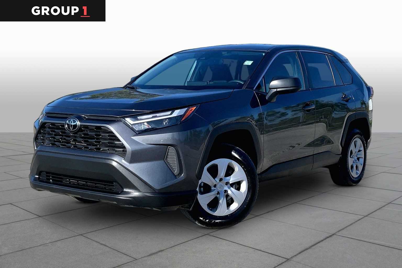 2025 Toyota RAV4 LE Magnetic Gray Metallic at AutoNation USA Houston