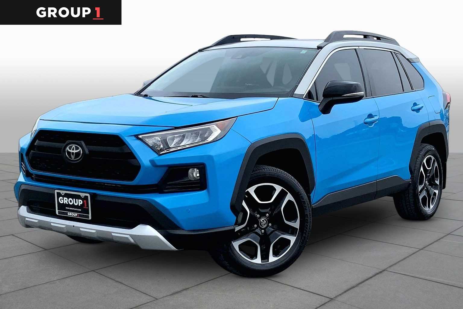 2019 Toyota RAV4 Adventure Blue Flame/Ice Edge Roof at Lexus Southwest Houston