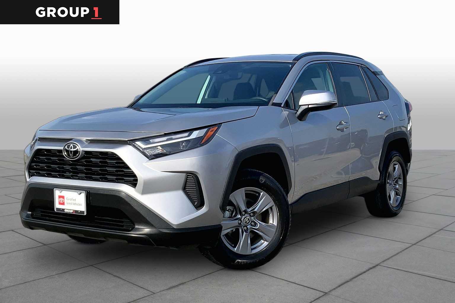 2022 Toyota RAV4 XLE Silver Sky Metallic at Group 1 Toyota Southwest