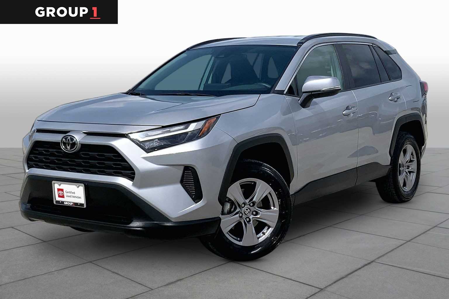 2025 Toyota RAV4 XLE Silver Sky Metallic at Group 1 Toyota Southwest