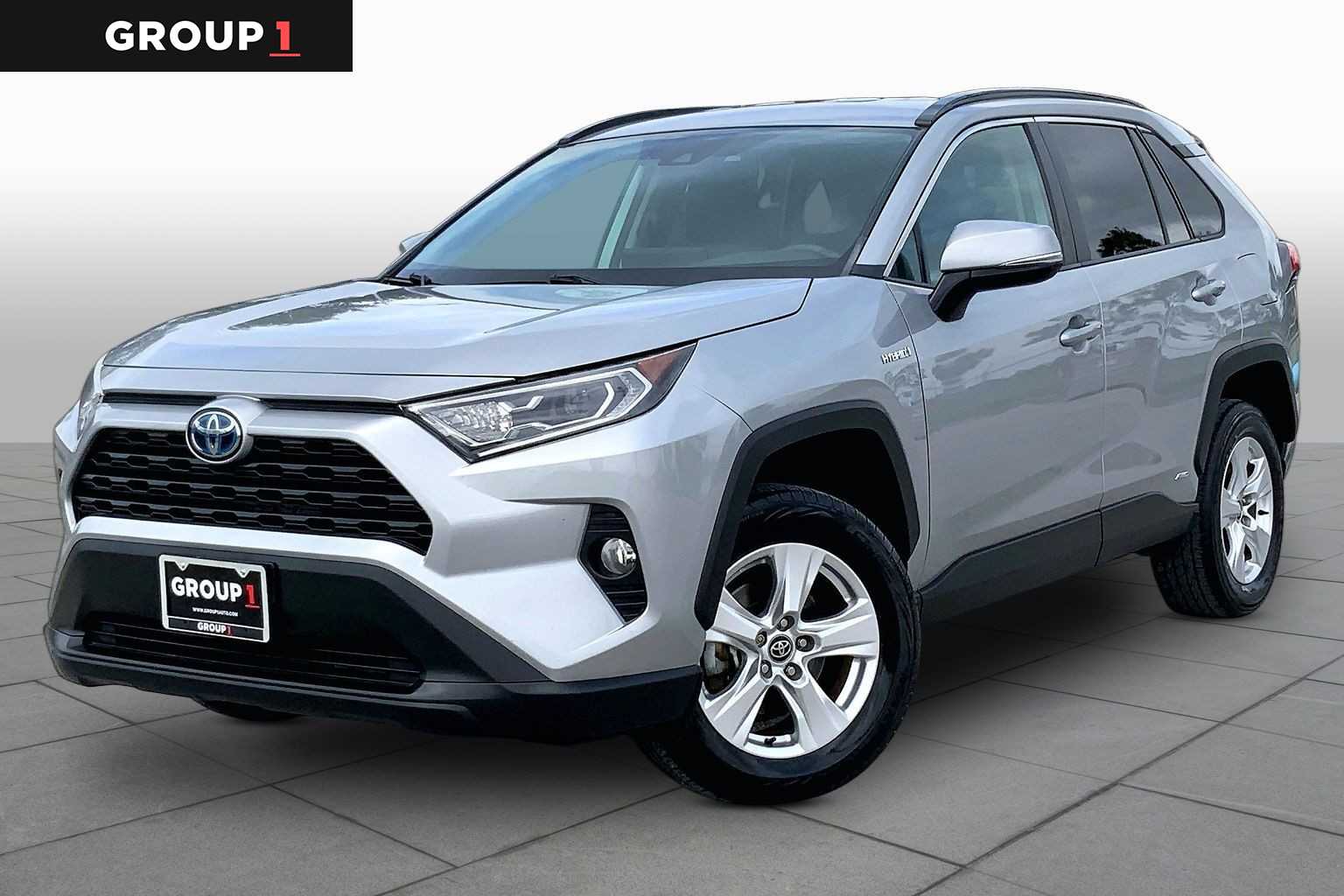 2020 Toyota RAV4 Hybrid XLE Silver Sky Metallic at Westside Kia