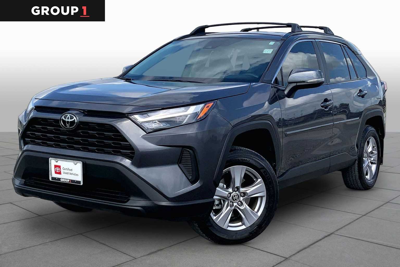 2025 Toyota RAV4 Hybrid XLE Magnetic Gray Metallic at Group 1 Toyota Southwest