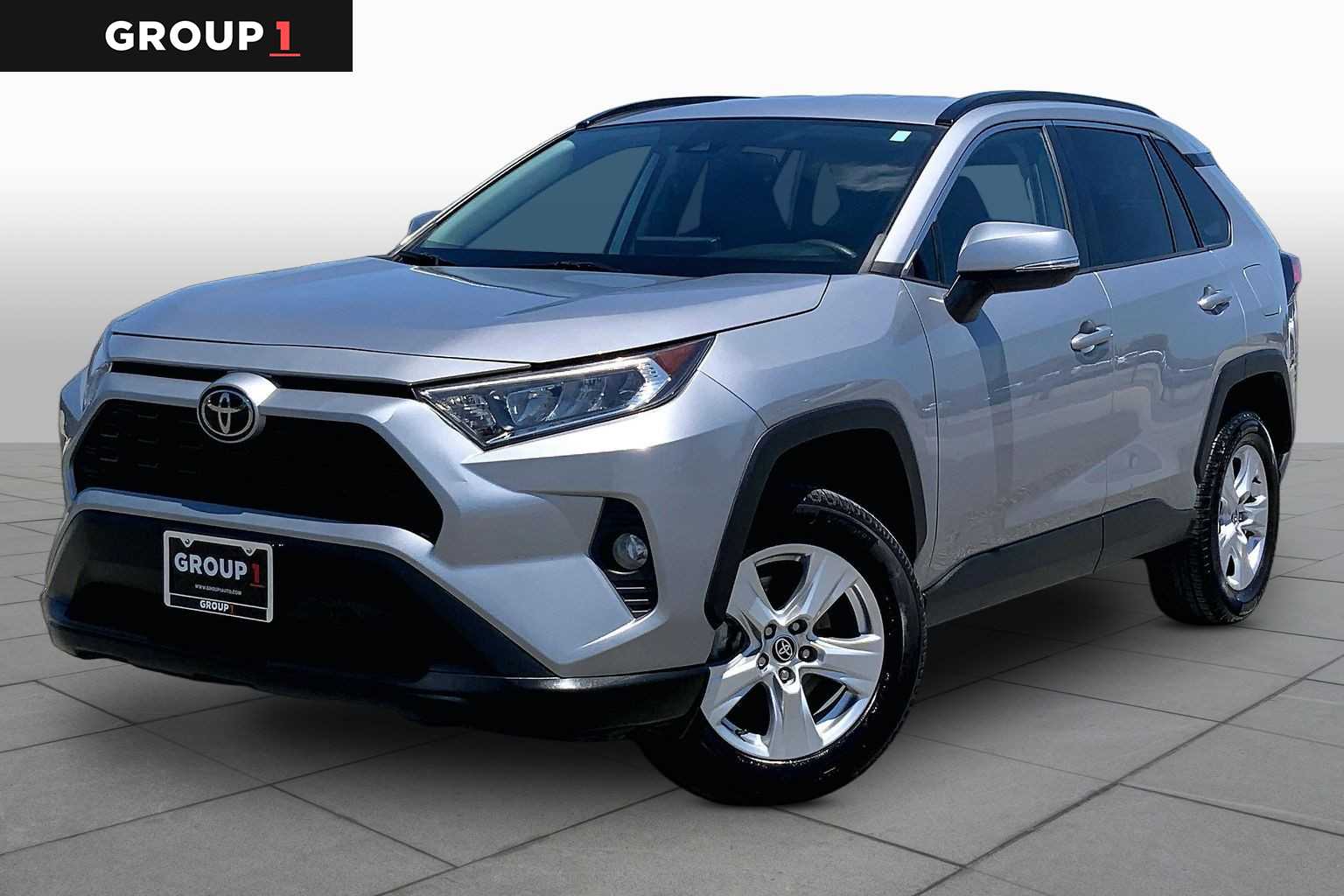 2021 Toyota RAV4 XLE Silver Sky Metallic at Group 1 Toyota Southwest