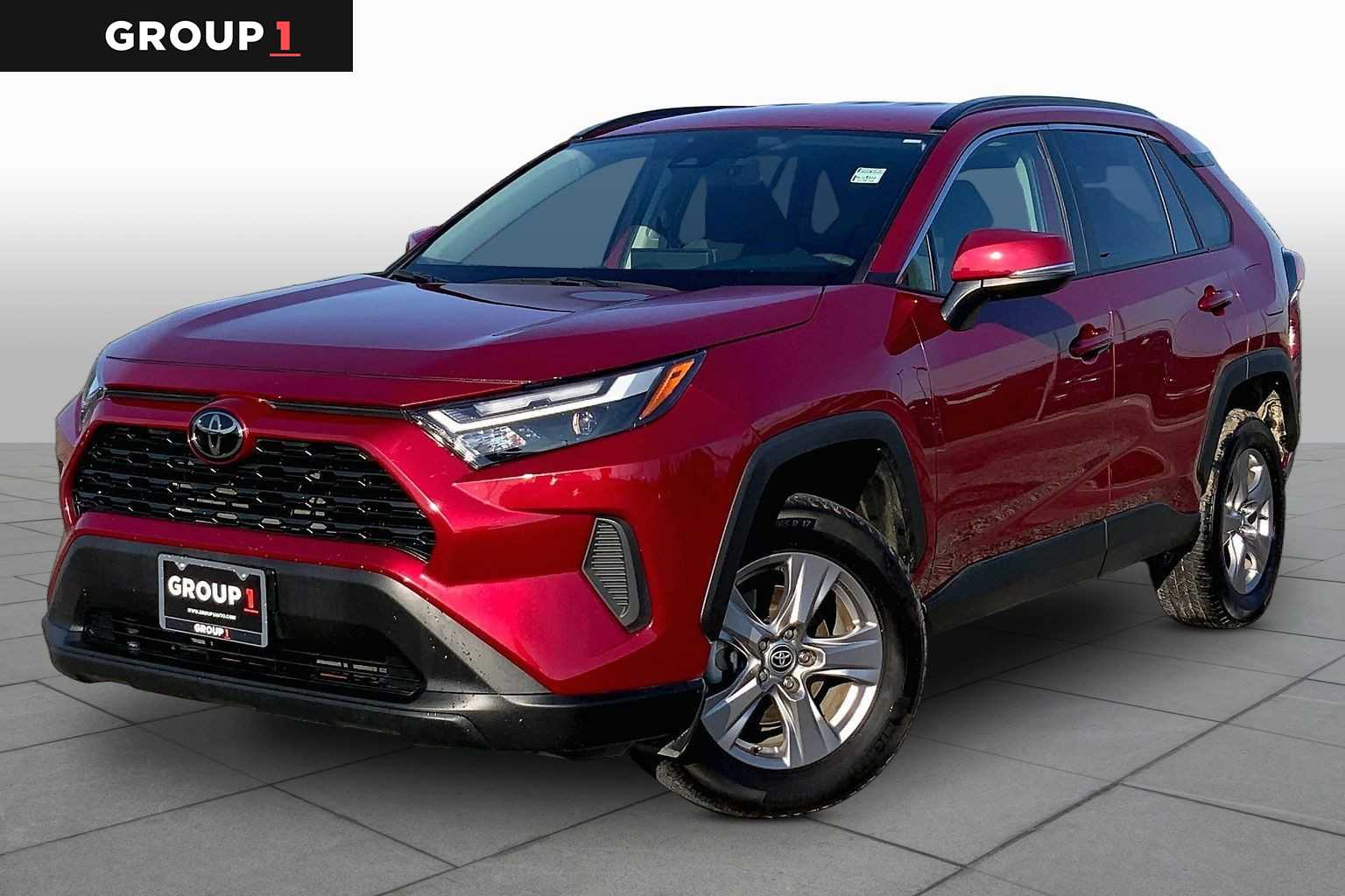 2025 Toyota RAV4 XLE Ruby Flare Pearl at Lexus Southwest Houston