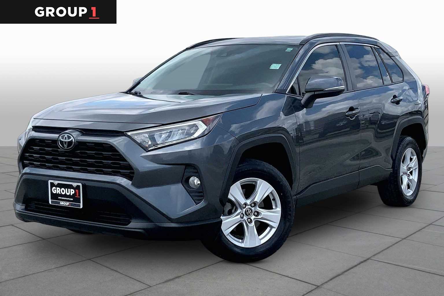 2020 Toyota RAV4 XLE Magnetic Gray Metallic at Group 1 Toyota Southwest