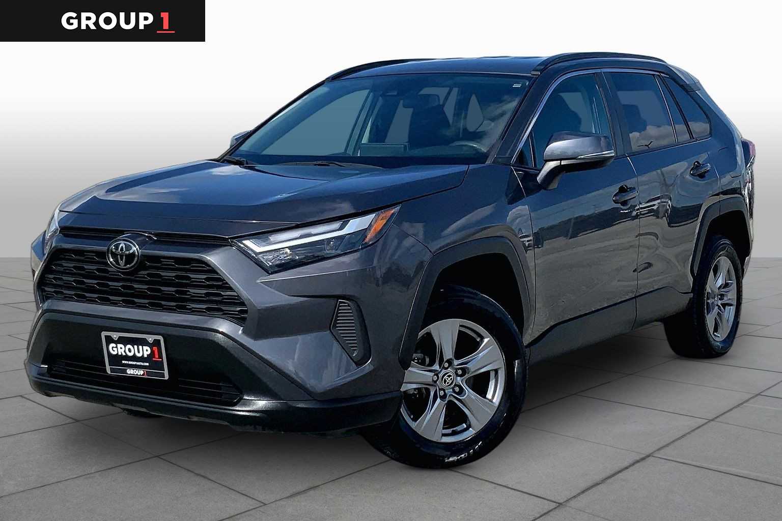 2024 Toyota RAV4 XLE Magnetic Gray Metallic at Group 1 Toyota Southwest