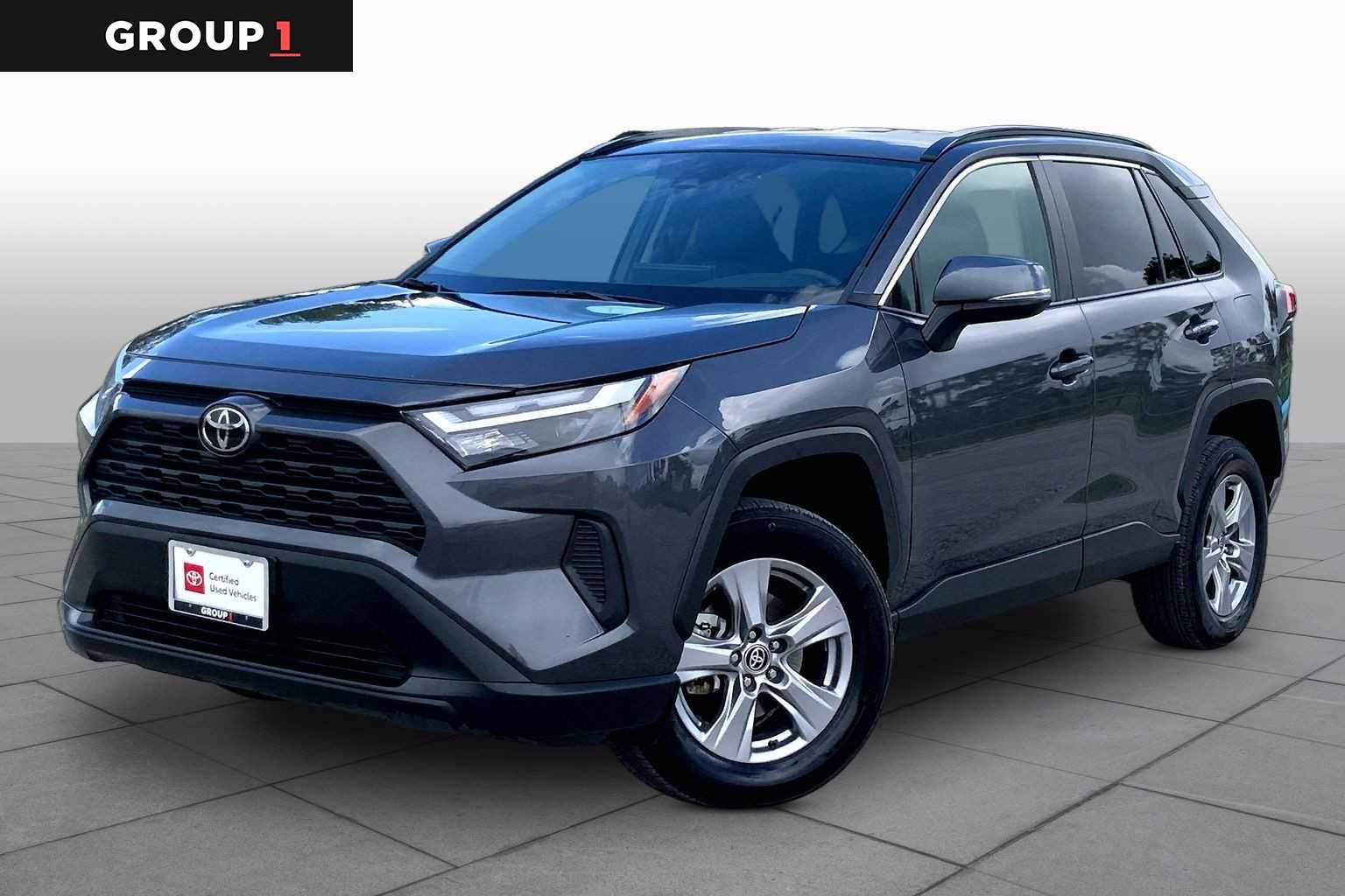 2025 Toyota RAV4 XLE Magnetic Gray Metallic at Group 1 Toyota Southwest
