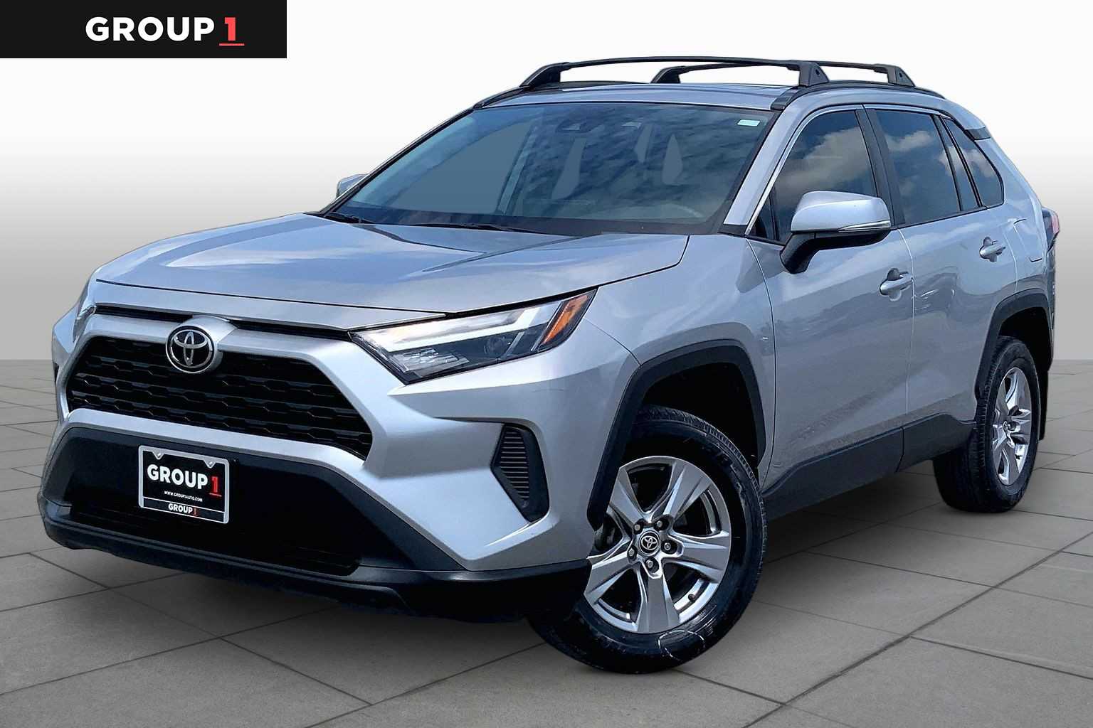 2023 Toyota RAV4 XLE Silver Sky Metallic at Group 1 Toyota Southwest