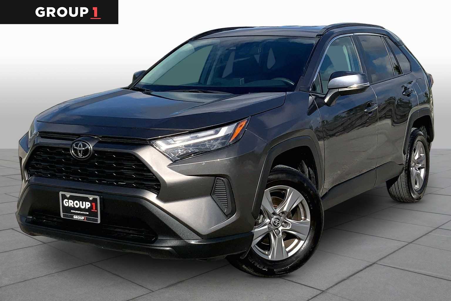 2024 Toyota RAV4 XLE Magnetic Gray Metallic at Group 1 Toyota Southwest