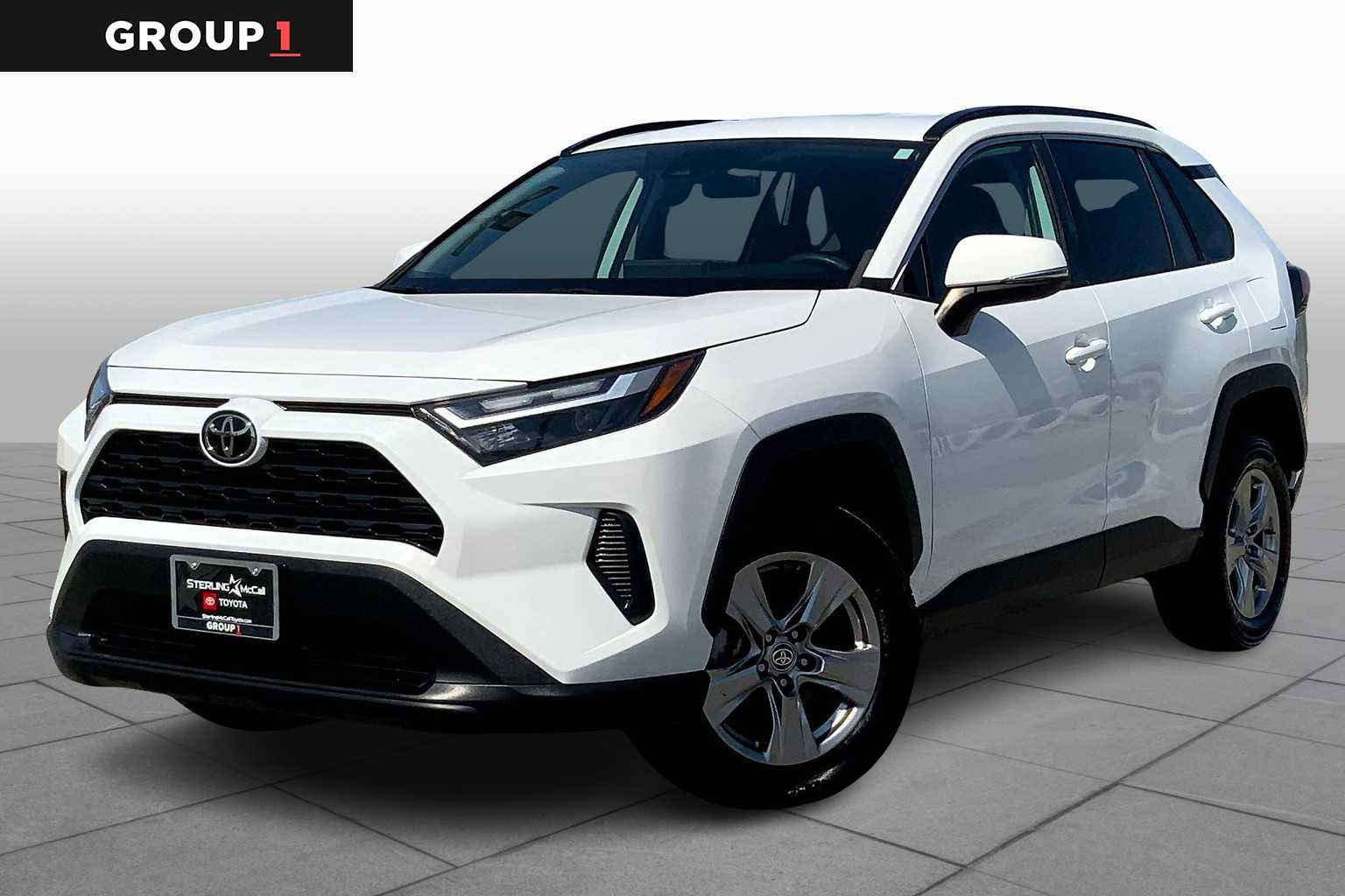 2022 Toyota RAV4 XLE White at Group 1 Toyota Southwest