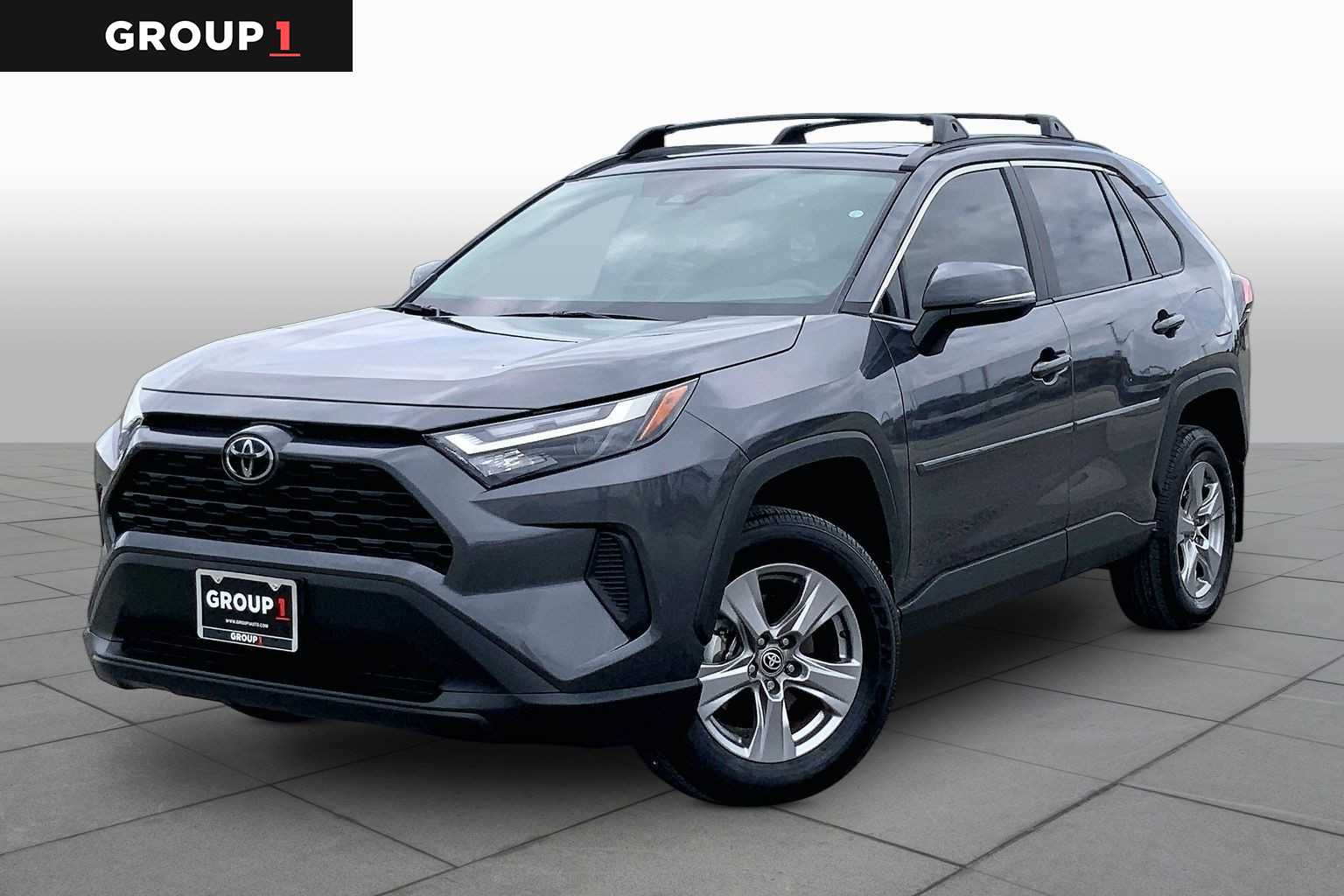 2025 Toyota RAV4 XLE Magnetic Gray Metallic at Group 1 Toyota Southwest
