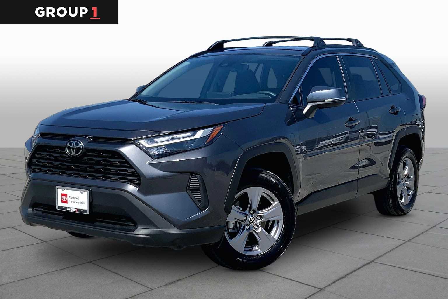2025 Toyota RAV4 XLE Magnetic Gray Metallic at Group 1 Toyota Southwest
