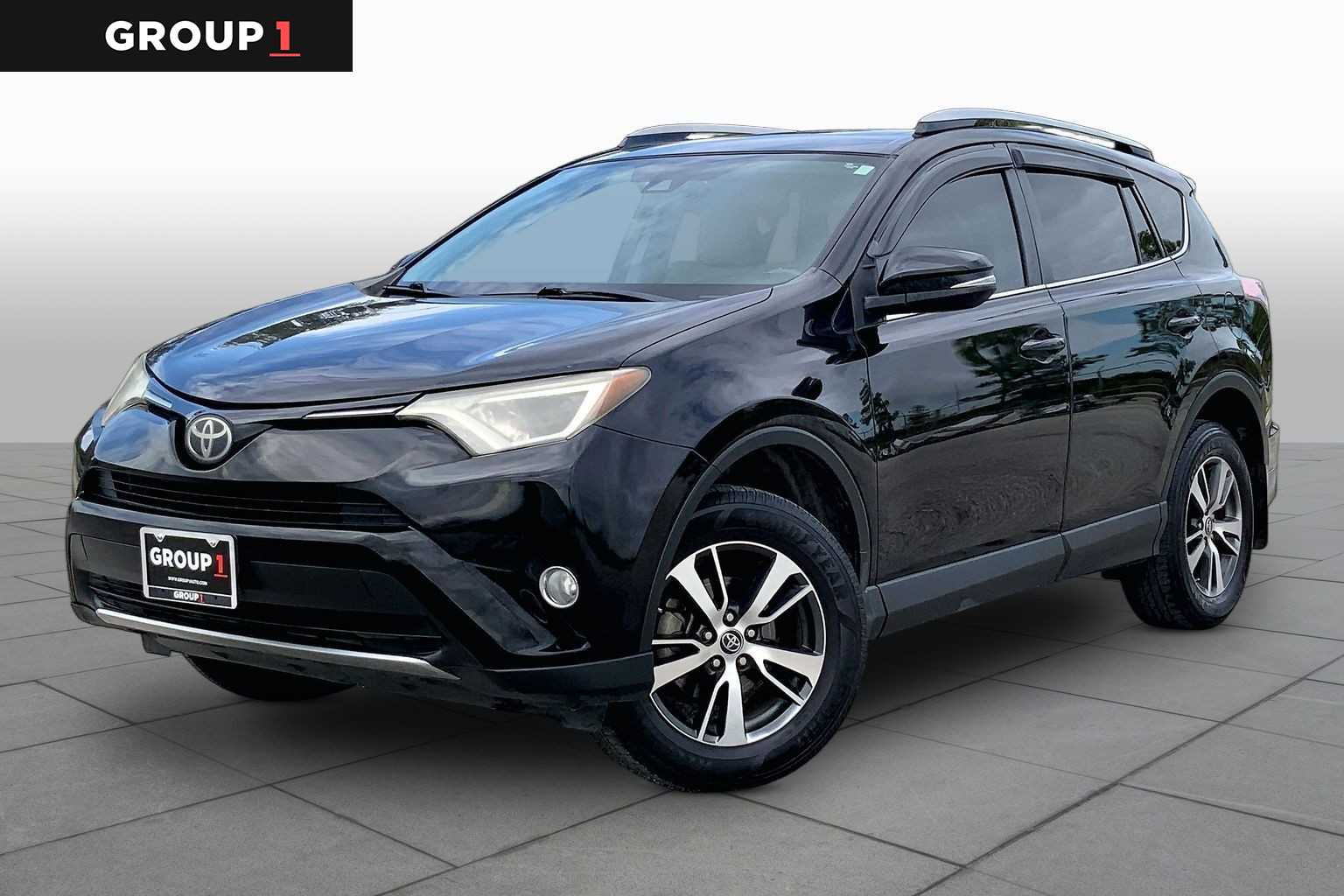 2017 Toyota RAV4 XLE Black at AutoNation USA Katy