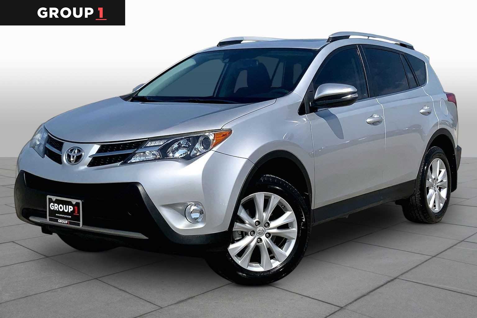 2015 Toyota RAV4 Limited Classic Silver Metallic at Group 1 Toyota Southwest