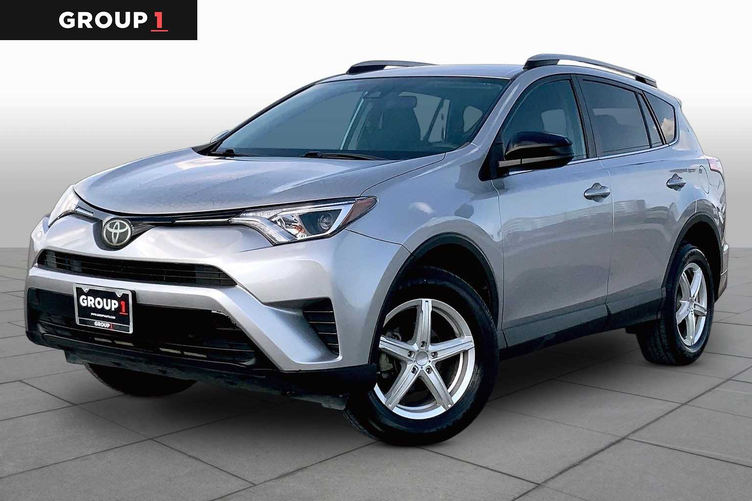 2017 Toyota RAV4 LE Silver Sky Metallic at AutoNation USA Katy