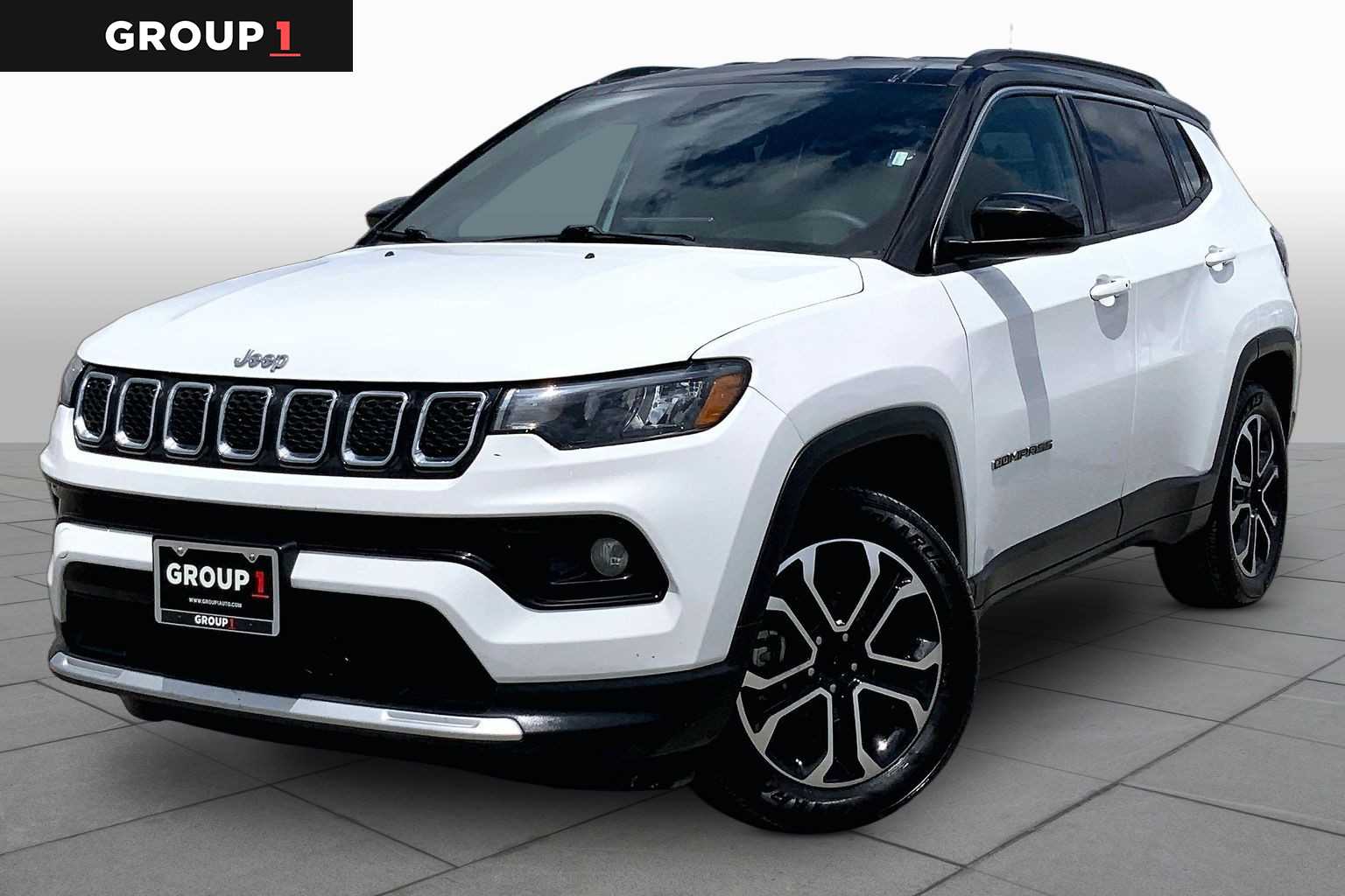 2024 Jeep Compass Limited Bright White Clearcoat at Turner Chevrolet