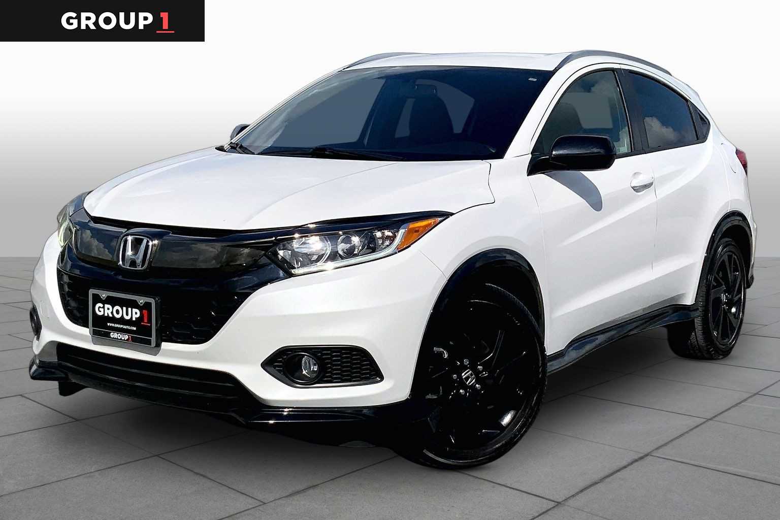 2022 Honda HR-V Sport Platinum White Pearl at AutoNation USA Houston