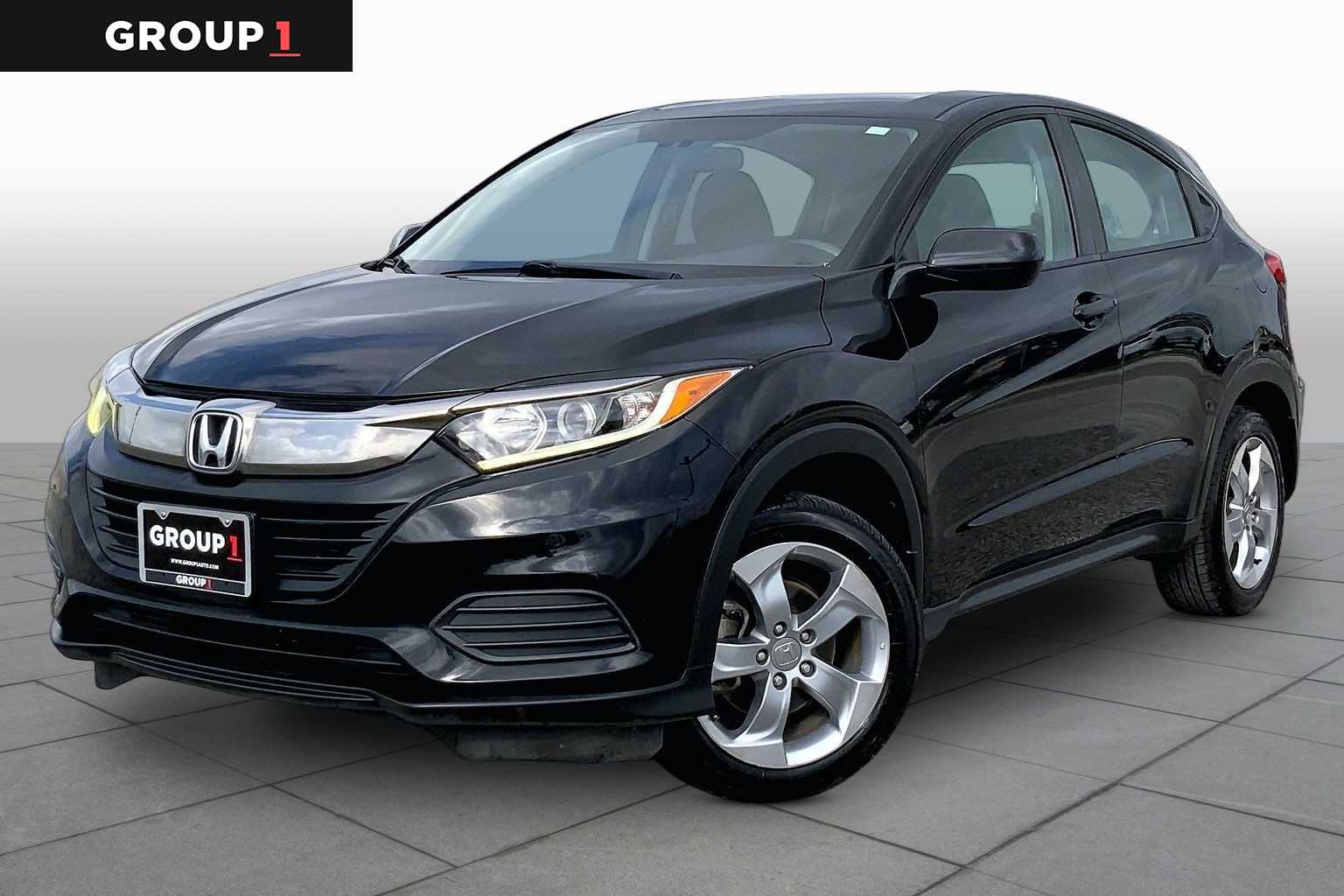 2019 Honda HR-V LX Crystal Black Pearl at Texan GMC Buick